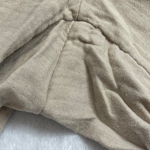Old Navy High-Rise Wide-Leg Pants Women's Size XL Khaki 100% Cotton‎ Pockets - Picture 6 of 10